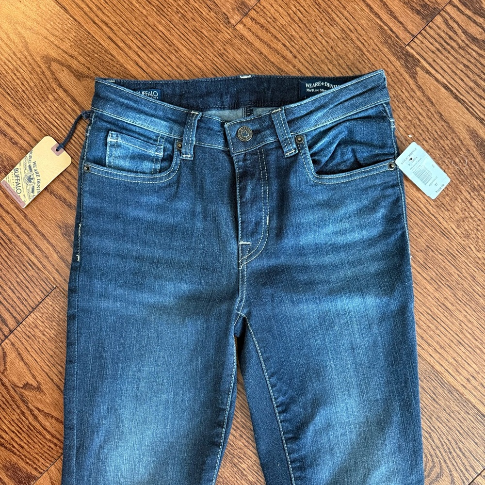 Buffalo David Biton Blue Skinny Jeans